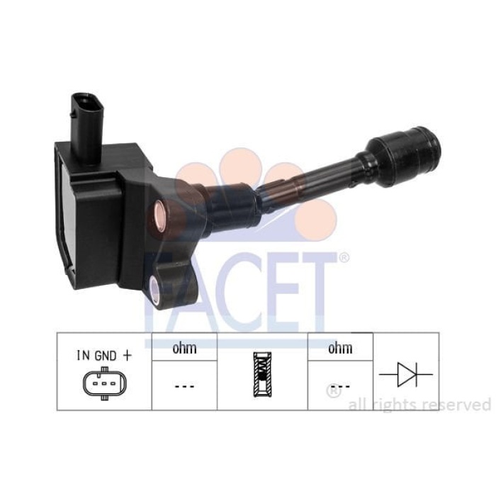 Ford Ecosport 2011-2015 Arası 1.0 EcoBoost Facet Marka Ateşleme Bobini