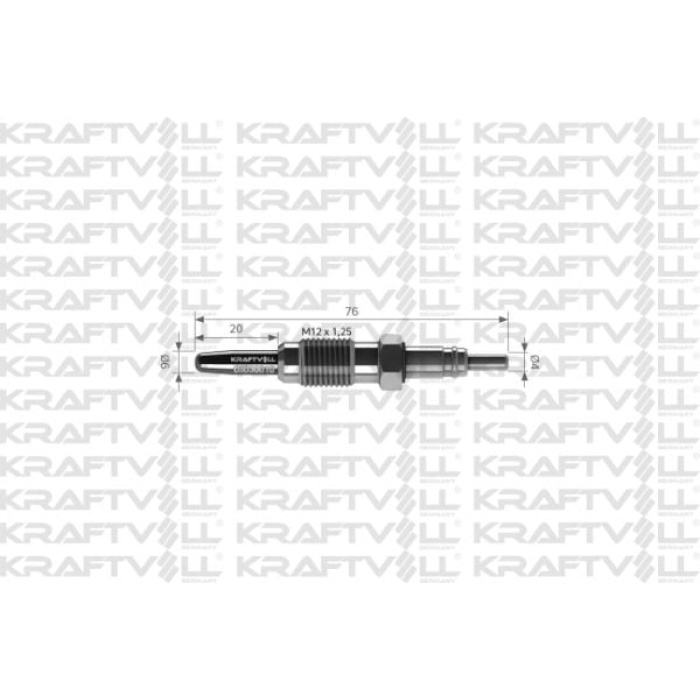 Fiat Doblo 2000-2005 Arası 1.9 D Kraftvoll Marka Kızdırma Bujisi