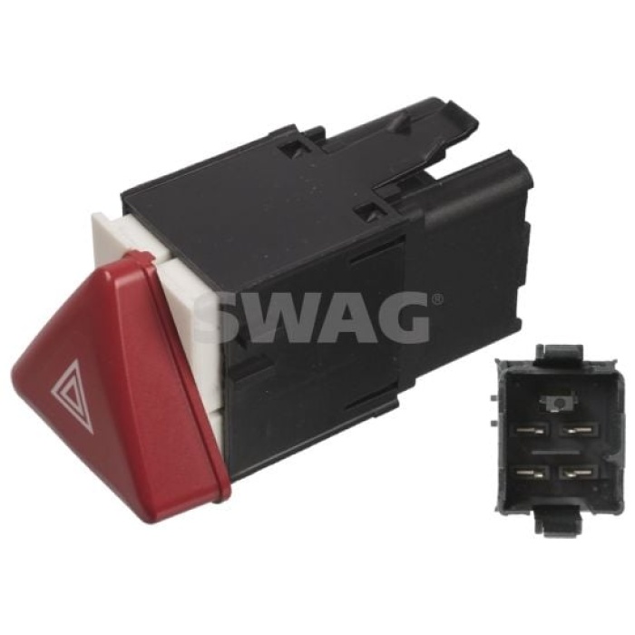 Volkswagen Golf 2003-2010 Arası 1.4 16V, 2.0 FSI, 2.0 SDI, 1.9 TDI, 2.0 TDI 16V, 1.6, 1.6 FSI, 1.4 FSI Swag Marka Dörtlü Flaşör Düğmesi