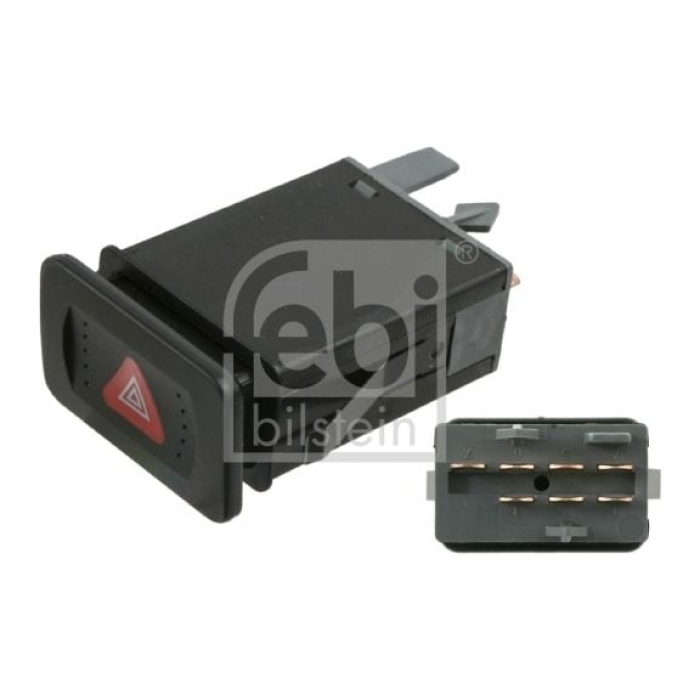 Volkswagen Golf 1997-2008 Arası 1.9 SDI, 1.9 TDI 4motion, 1.9 TDI, 1.8, 1.8 T, 1.4 16V, 1.8 4motion, 1.6 Febi Marka Dörtlü Flaşör Düğmesi