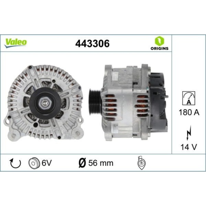 Audi Q7 2006-2016 Arası 3.0 TDI quattro Valeo Marka Alternatör