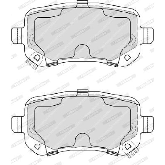 Fiat Freemont 2011-2015 Arası 2.0 JTD 4x4, 2.0 JTD Ferodo Marka Arka Balata