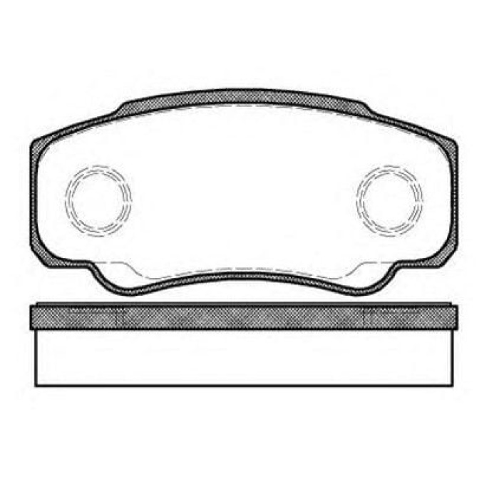 Ducato II 2.3JTD 15 Arka Fren Balata Takımı Mga MGA-55120