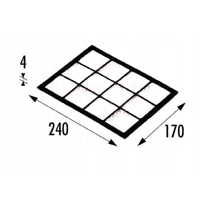 Siena Polen Filtresi (İnce Tip) Filtron FLT-K1176