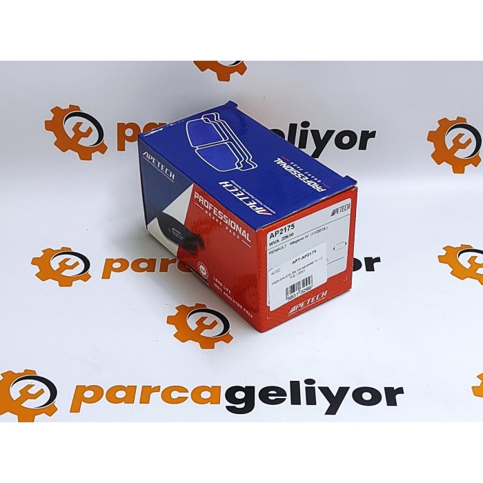 Megane IV 1.5 Blue Dci Ön Fren Balatası Apetech APT-AP2175