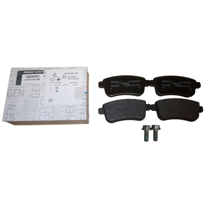 Megane IV 1.6 Arka Fren Balatası (Elektrikli El Freni İçin) Mais 440604694R