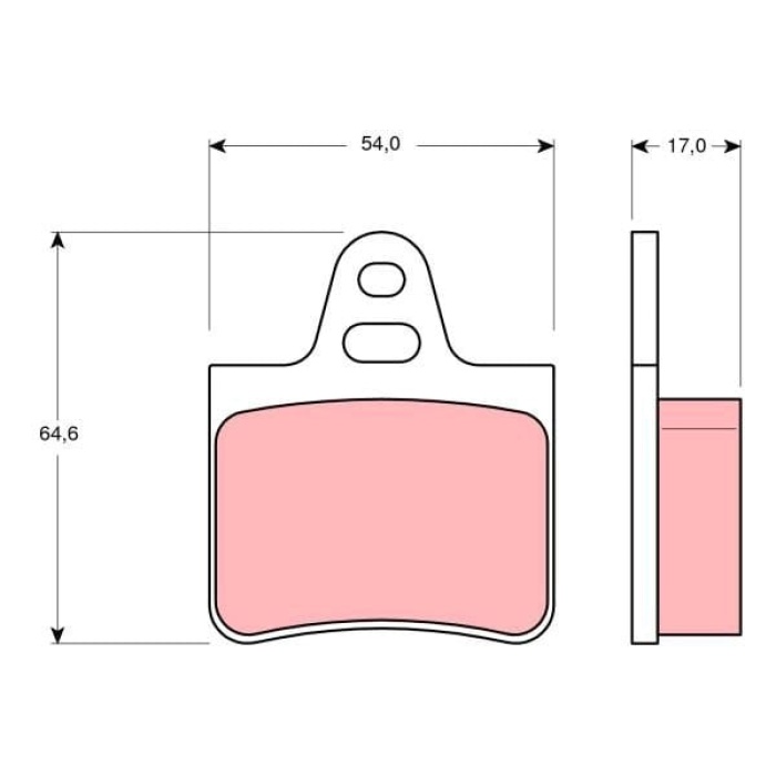 Citroen Bx 1982-1994 Arası 14 E, 16, 19 TRW Marka Arka Balata