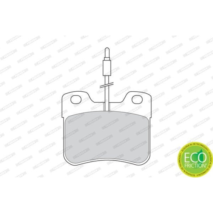 Citroen Ax 1986-1998 Arası 10 E, 11, 1.3 Sport, 14, 10, 14 D Ferodo Marka Ön Balata