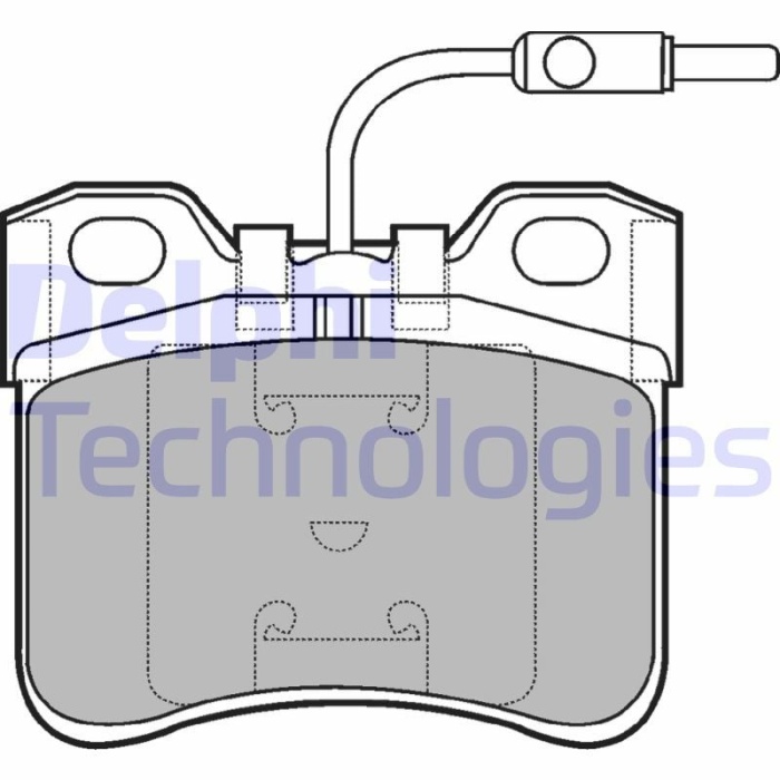 Citroen Ax 1986-1998 Arası 14 D, 11, 1.3 Sport, 14, 10 Delphi Marka Ön Balata