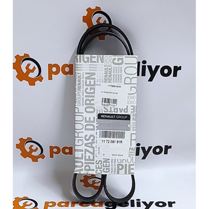 Megane II 1.5 V Kayışı 6PK1199 Mais 117205191R