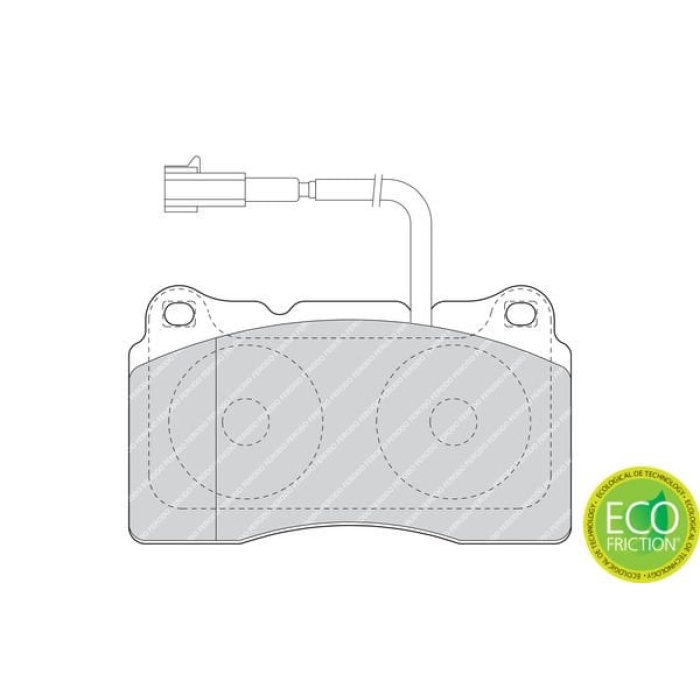 Alfa Romeo 147 2000-2010 Arası 3.2 GTA Ferodo Marka Ön Balata