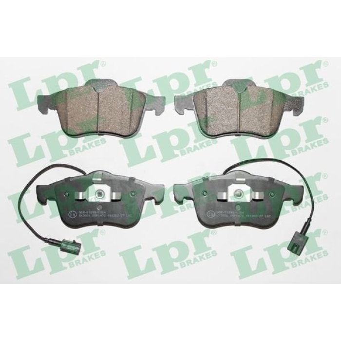 Alfa Romeo 159 2005-2012 Arası 1.9 JTS, 2.2 JTS, 1.9 JTDM 16V, 1.9 JTDM 8V LPR Marka Ön Fişli Balata