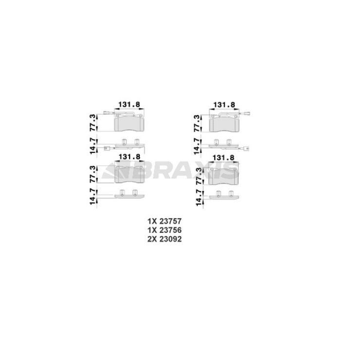 Alfa Romeo Giulietta 2010-2020 Arası 1.8 TBi Braxis Marka Balata