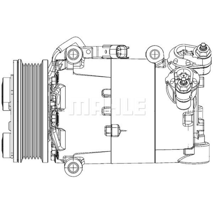 Ford Galaxy 2006-2015 Arası 2.0 TDCi Mahle Marka Klima Kompresörü
