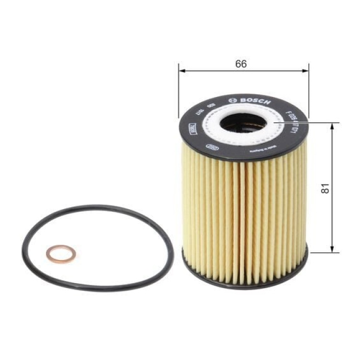 Chevrolet Captiva 2006-2010 Arası 2.0 D 4WD, 2.0 D Bosch Marka Yağ Filtresi