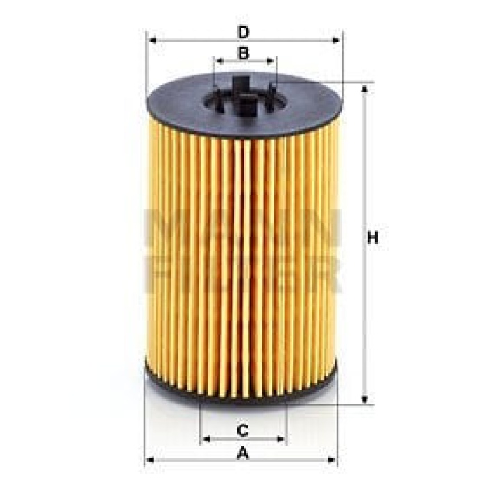 Audi Q5 2008-2017 Arası 2.0 TDI Mann Marka Yağ Filtresi