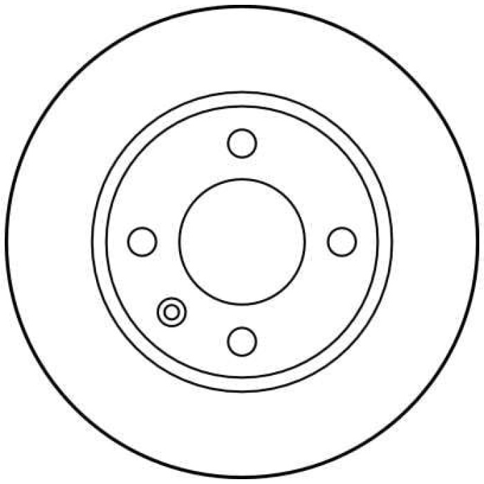 Skoda Favorit 1988-1995 Arası 1.3, 1.3 135L, 1.3 135 X, LX, GLX, 1.3 135 TRW Marka Ön Fren Diski