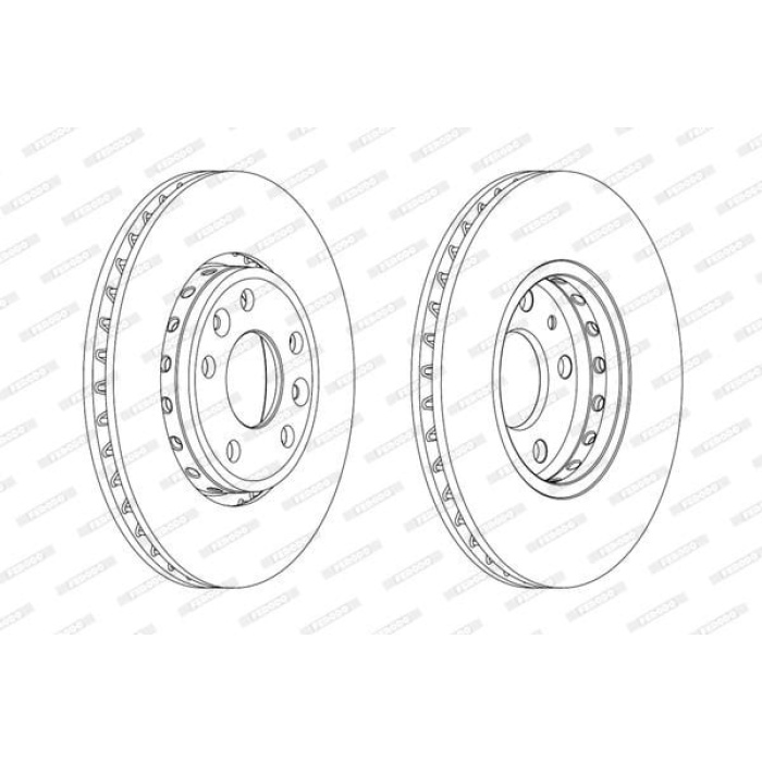 Renault Latitude 2010-2014 Arası 2.0 dCi 150 Ferodo Marka Ön Fren Diski