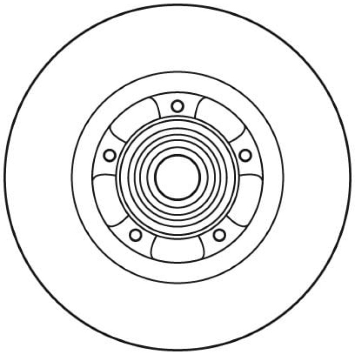 Renault Latitude 2010-2014 Arası 2.0 dCi 150, 3.0 dCi 240 TRW Marka Arka Fren Diski