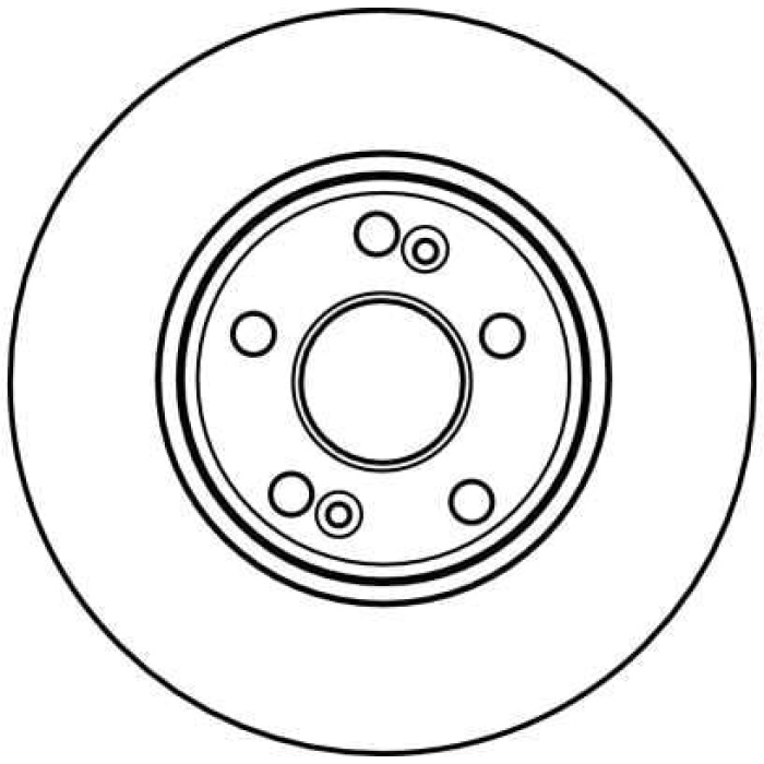 Renault Safrane 1992-2000 Arası 3.0 V6, 3.0 V6 4x4, 3.0 Biturbo 4x4, 2.0 16V TRW Marka Ön Havalı Fren Diski