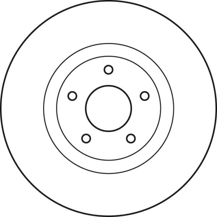 Renault Koleos 2008-2012 Arası 2.0 dCi, 2.5 4x4, 2.0 dCi 4x4, 2.5 TRW Marka Ön Havalı Fren Diski