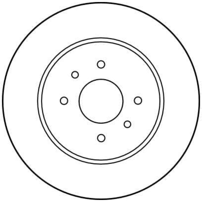 Renault Safrane 1992-1997 Arası 2.1 dT, 2.0 TRW Marka Arka Fren Diski
