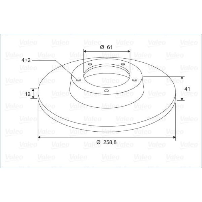 Renault Logan 2004-2008 Arası 1.5 dCi Valeo Marka Fren Diski