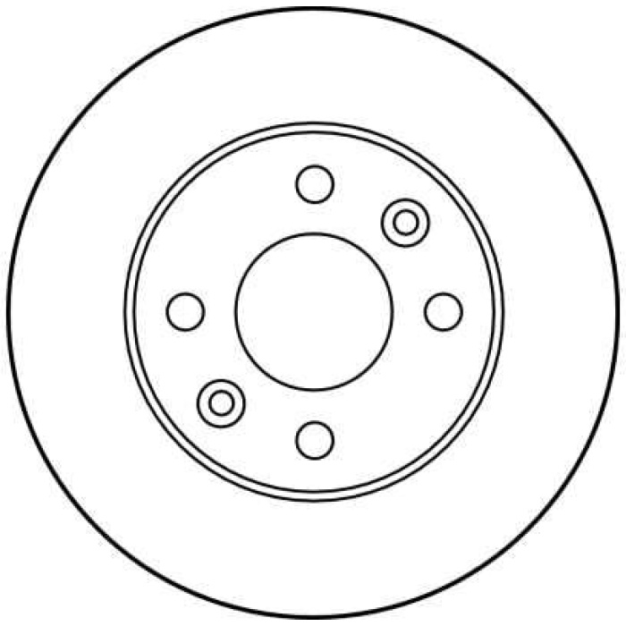 Renault Express 1985-2001 Arası 1.6 D, 1.0 TRW Marka Ön Fren Diski