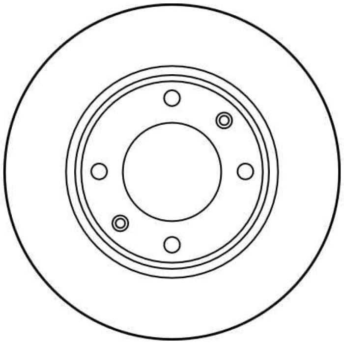 Peugeot 205 1983-2000 Arası 1.9 GTI, 1.9 GTI Cat TRW Marka Ön Hava Soğutmalı Fren Diski