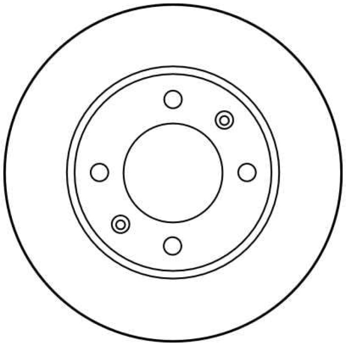 Peugeot 309 1985-1993 Arası 1.9, 1.9 GTI TRW Marka Arka Fren Diski