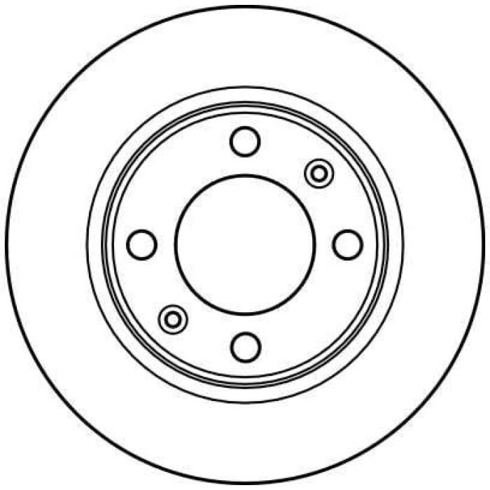 Peugeot 405 1987-1999 Arası 1.6, 1.8 Turbo Diesel, 1.9 Sport MI-16, 1.9 Diesel, 1.9, 1.8, 1.9 D, 1.9 TD, 1.4 TRW Marka Arka Fren Diski