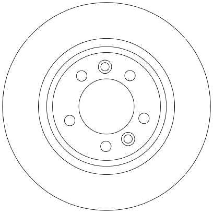 Peugeot 508 2010-2018 Arası 1.6 VTi, 1.6 THP, 2.0 HDi, 1.6 HDi, 2.2 HDi TRW Marka Arka Fren Diski