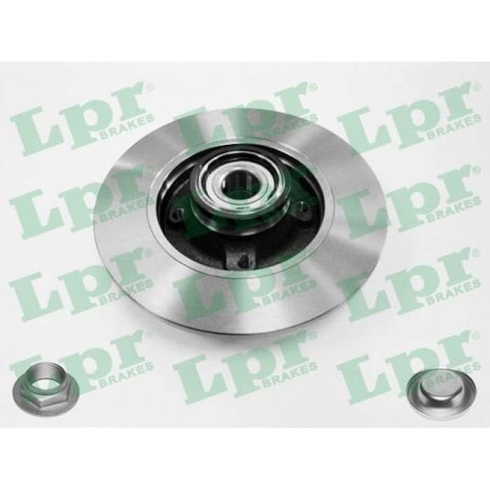 Peugeot 208 2012-2016 Arası 1.6, 1.6 HDi, 1.4 HDi LPR Marka Arka Fren Diski