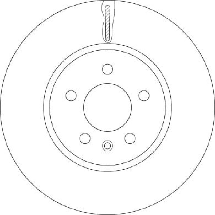 Opel Zafira 2011-2015 Arası 1.8, 2.0 CDTi, 1.4 TRW Marka Ön Fren Diski