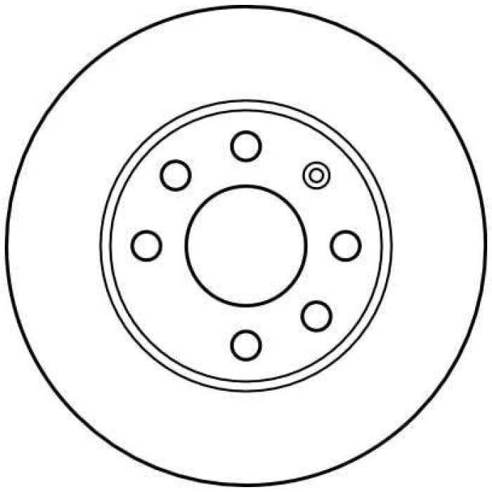 Opel Corsa 2000-2012 Arası 1.2, 1.2 16V, 1.2 Twinport, 1.7 DI 16V TRW Marka Ön Hava Soğutmalı Fren Diski