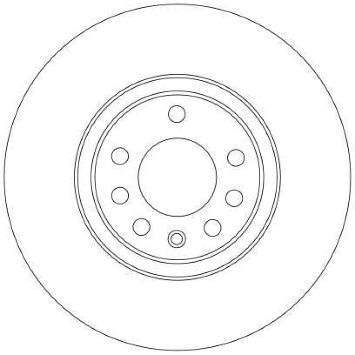 Opel Zafira 2005-2015 Arası 1.7 CDTI VAN, 1.8 VAN, 1.6 CNG Turbo VAN TRW Marka Ön Fren Diski