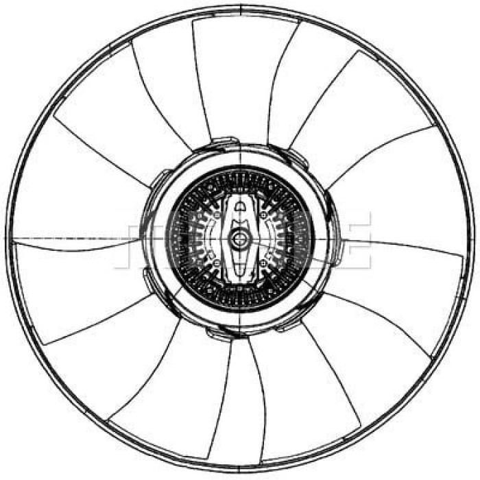 Arası 2.0 TDI, 2.0 TDI 4motion Mahle Marka Radyatör Fan ve Motoru