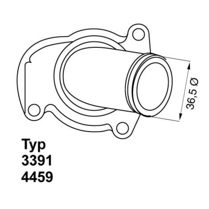Opel Corsa 2000-2014 Arası 1.2, 1.4, 1.0 BorgWarner (Wahler) Marka Termostat