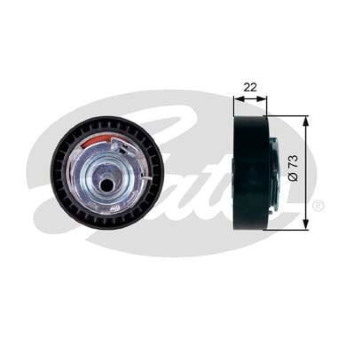 Dacia Logan Mcv 2007-2011 Arası 1.6 MPI 85 Gates Marka Vantilatör Kayış Gergi Rulmanı