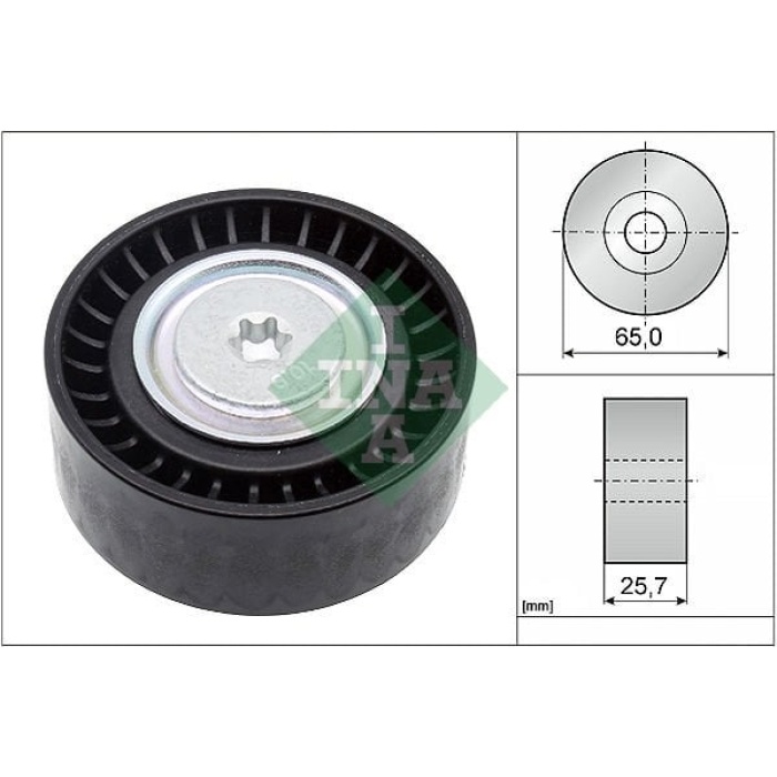 Citroen Nemo 2008-2013 Arası 1.3 HDi 75 INA Marka Vantilatör Kayış Gergi Rulmanı