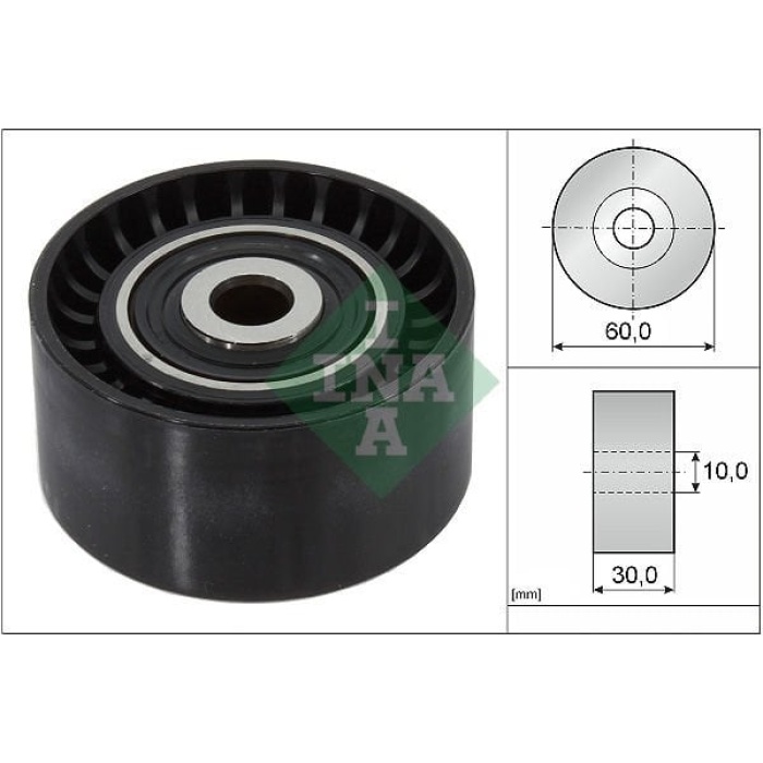 Ford Focus 2004-2013 Arası 1.6 TDCi INA Marka Vantilatör Kayış Gergi Rulmanı