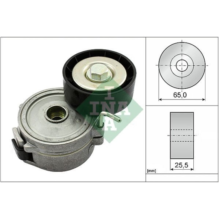 Citroen C5 2008-2012 Arası 2.2 HDi 200 INA Marka Vantilatör Kayış Gergi Rulmanı