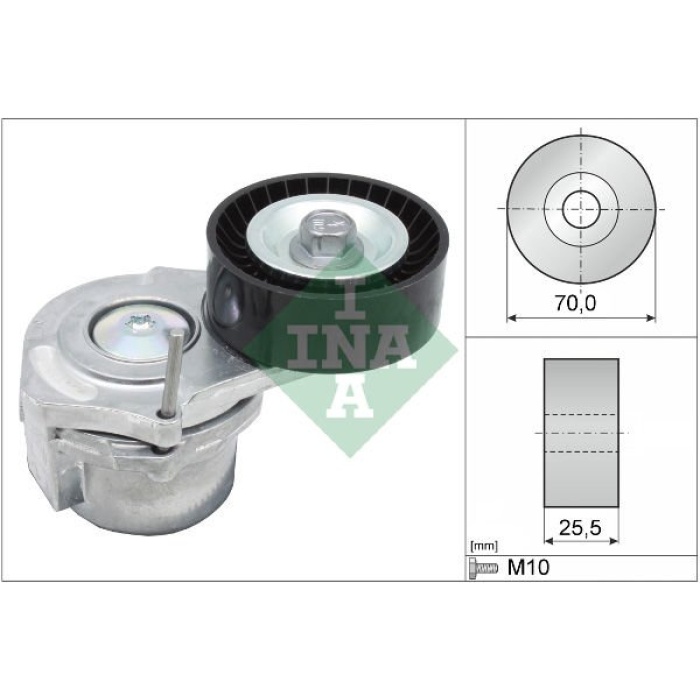 Chevrolet Cruze 2009-2014 Arası 1.7 D INA Marka Vantilatör Kayış Gergi Rulmanı