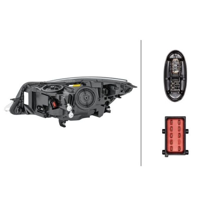 Opel Insignia 2008-2017 Arası 2.0 Turbo E85, 2.0 Biturbo CDTI, 2.0 Turbo 4x4, 1.4, 2.0 E85 Turbo, 2.0 Biturbo CDTI 4x4 Sağ Hella Marka Far