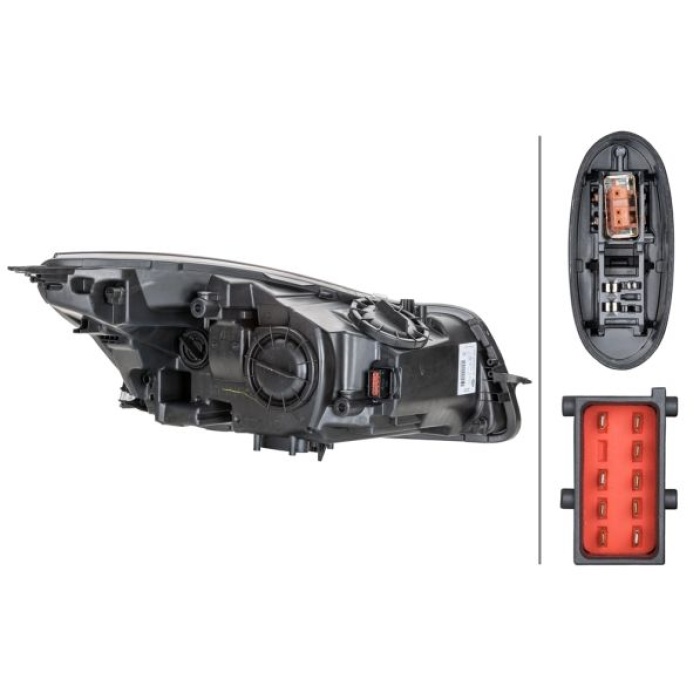 Opel Insignia 2008-2017 Arası 2.0 Turbo E85, 2.0 Turbo 4x4, 1.4, 2.0 E85 Turbo, 2.0 Biturbo CDTI Sol Xenon Hella Marka Far