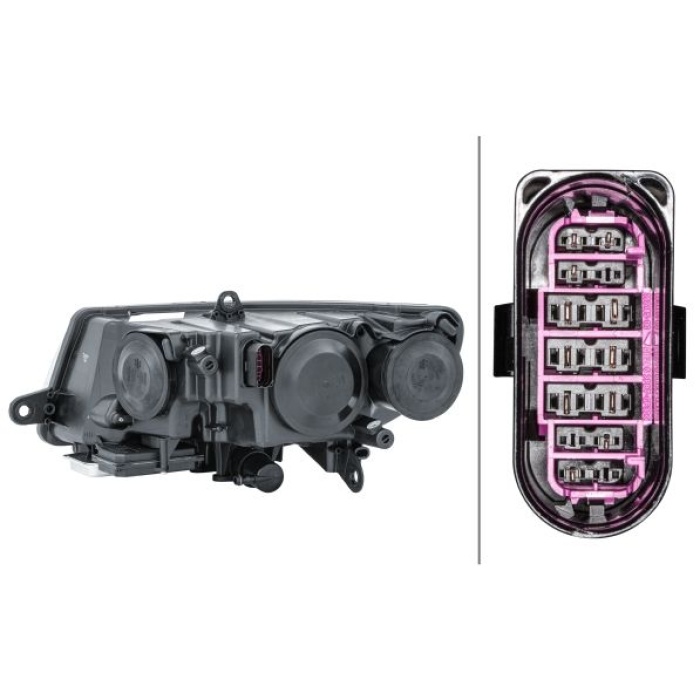 Skoda Superb 2008-2015 Arası 1.6 TDI, 1.4 TSI, 2.0 TDI 16V 4x4, 2.0 TFSI, 1.8 TSI, 1.8 TSI 4x4, 1.9 TDI Sağ Xenon Hella Marka Far