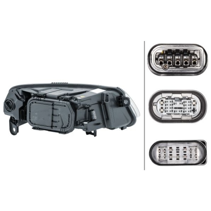 Audi A6 2004-2011 Arası 3.0 TDI quattro, 2.0 TDI, 2.7 TDI, 4.2 quattro, 3.2 FSI, 3.2 FSI quattro Sol Hella Marka Far