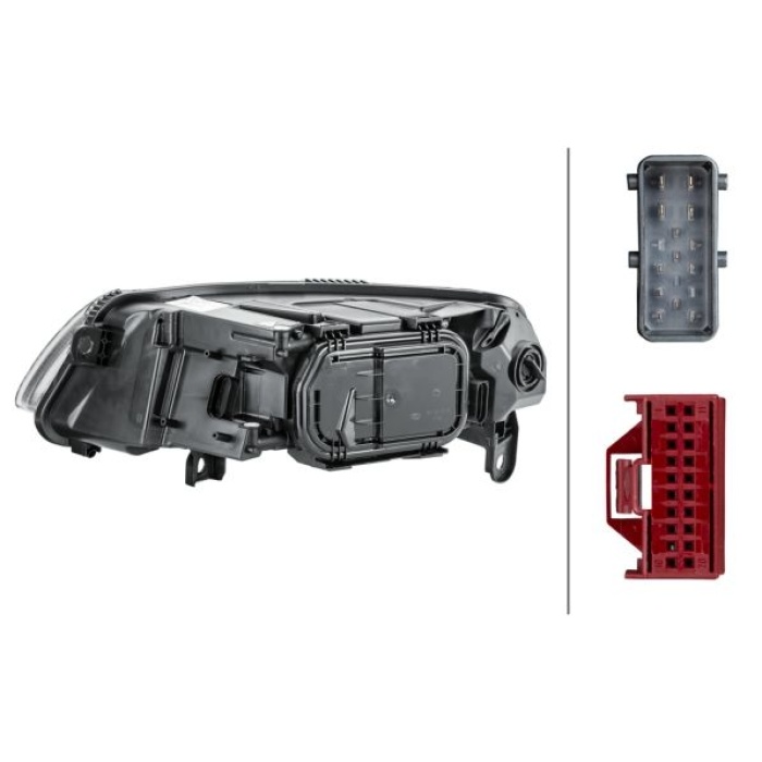 Audi A6 2010-2018 Arası 2.8 FSI, 3.0 TFSI quattro, 3.0 TDI, 2.0 TDI, 3.0 TDI quattro, 2.8 FSI quattro, 2.0 TFSI Sol Xenon Hella Marka Far