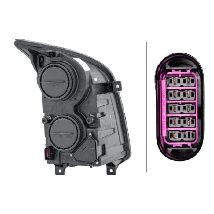 Volkswagen Crafter 2006-2016 Arası 2.0 TDI Sol Elektrikli Hella Marka Far