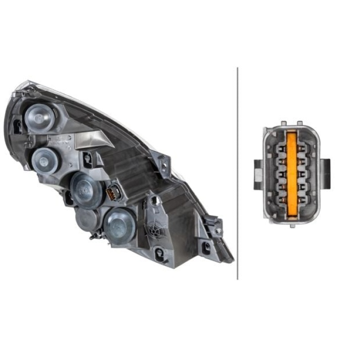 Renault Master 2011-2015 Arası 2.3 dCi 100 FWD, 2.3 dCi 125 FWD Sol Hella Marka Far